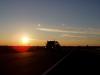 truck on highway