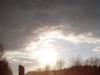 sunset and beer